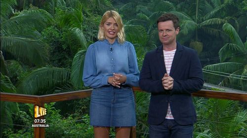 Declan Donnelly and Holly Willoughby in I'm a Celebrity, Get Me Out of Here! (2002)