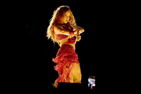 Shakira at an event for Super Bowl LIV (2020)