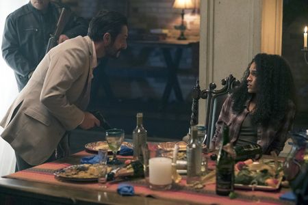 Romano Orzari and Brooklyn Sudano in Taken (2017)