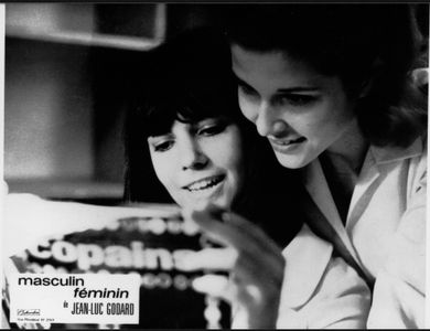 Catherine-Isabelle Duport and Chantal Goya in Masculine Feminine (1966)