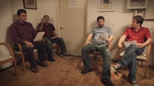 John Melendez and Jeffrey Ross in One, Two, Many (2008)