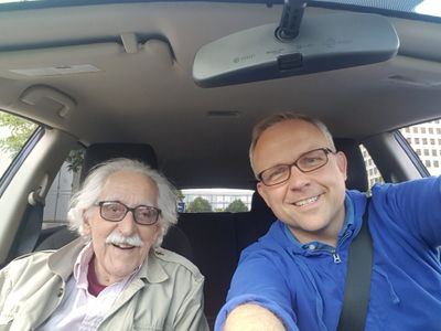 with Mike Nussbaum.
