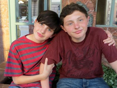This is my big brother, Anthony. He has autism. He was my inspiration for my work in the film 