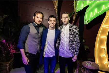 Justin Prentice, Mason Guccione, and Brandon Flynn in 13 Reasons Why (2017)
