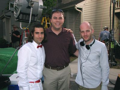 On the set of 