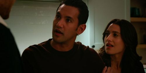 Keegan Allen, Ashley Reyes, and Matt Pascua in Walker: Champagne Problems (2022)