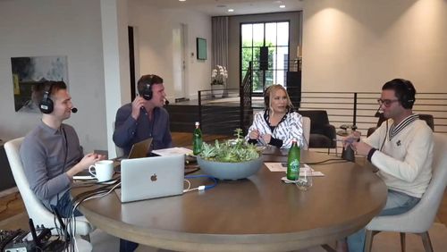 Shane Douglas, Adrienne Maloof, Jeff Lewis, and Josh Flagg in Jeff Lewis Live (2019)