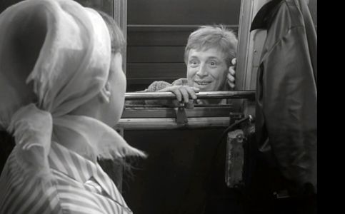 Olga Aroseva and Innokentiy Smoktunovskiy in Watch Out for the Automobile (1966)