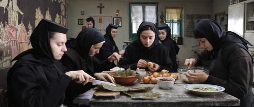 Catalina Harabagiu and Cosmina Stratan in Beyond the Hills (2012)