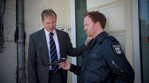 Harald Burmeister and Mathias Junge in SOKO: Der Prozess (2013)