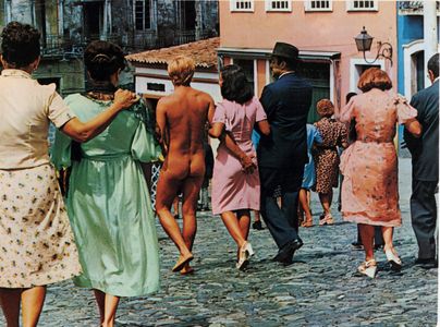 Sonia Braga, Mauro Mendonça, and José Wilker in Dona Flor and Her Two Husbands (1976)