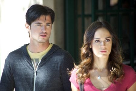 Erin Cahill and Wes Brown in Storm War (2011)