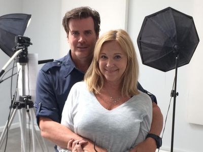 Pam Bouvier Casting with actor Victor Browne August 2016