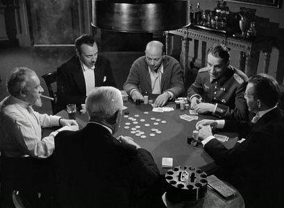 Rudolph Anders, George Coulouris, Henry Daniell, Clyde Fillmore, Erwin Kalser, and Kurt Katch in Watch on the Rhine (194
