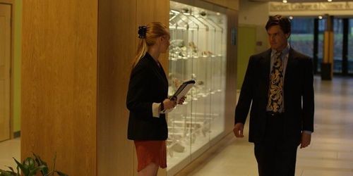 William McNamara and Elizabeth Piper S. in The Audit.