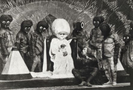Freddie Young in The First Men in the Moon (1919)