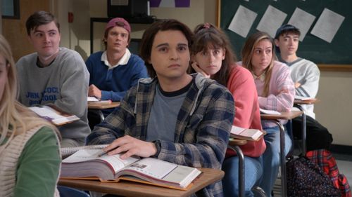 Max Burkholder and Liz Richman in Ted (2024)