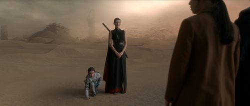 Eve Ridley and Sea Shimooka in 3 Body Problem (2024)