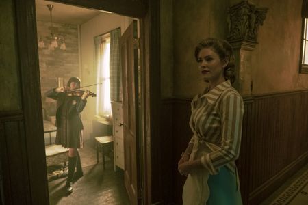 T.J. McGibbon and Jordan Claire Robbins in The Umbrella Academy (2019)