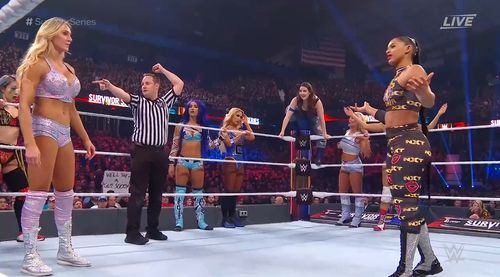 Nicola Glencross, Ashley Fliehr, Leah Van Dale, Mercedes Varnado, Ashley Mae Sebera, Kanako Urai, and Bianca Blair in WW