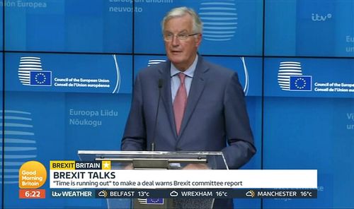 Michel Barnier in Good Morning Britain (2014)