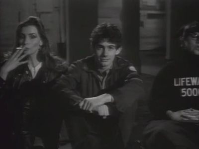 Zach Galligan and Apollonia van Ravenstein in Nothing Lasts Forever (1984)