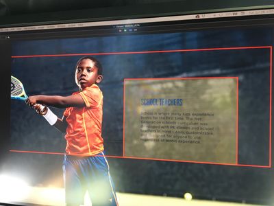Still from Bodhi Dell's job for USTA