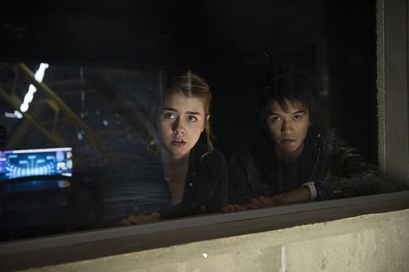 Gatlin Kate James and Toru Uchikado in Heroes Reborn (2015)