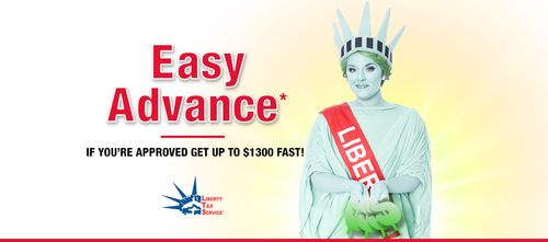Rachael Lang as Lady Liberty of Liberty Tax