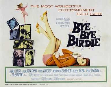 Ann-Margret, Janet Leigh, Dick Van Dyke, Jesse Pearson, and Bobby Rydell in Bye Bye Birdie (1963)