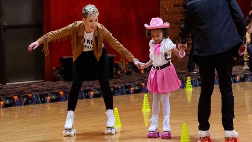 Chloe Chrisley and Savannah Chrisley in Chrisley Knows Best: Roller Skates and Senior Dates (2020)