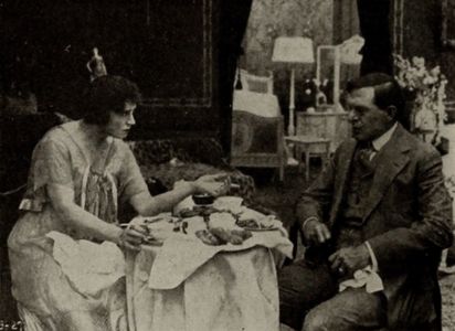 Alexander Gaden and Lucile Taft in The Criminal's Thumb (1916)