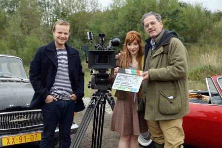 Krystof Hádek, Franz Novotny, and Vica Kerekes in Codename 'Holec' (2016)