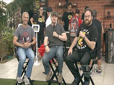 Jon Schnepp, Scott Mantz, and John Campea in Film HQ (2016)