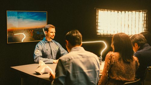 Jack Wooton as Employee A,B,C in Memories in the Air