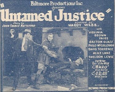 Tom London, Gaston Glass, and Philo McCullough in Untamed Justice (1929)