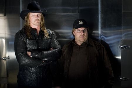 Trace Adkins and Kevin P. Farley in An American Carol (2008)