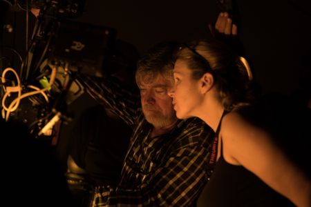On UNION with cinematographer, James Mathers.