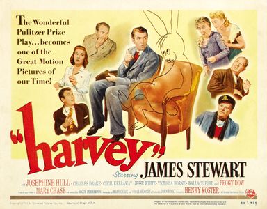 James Stewart, Peggy Dow, Charles Drake, Wallace Ford, Victoria Horne, Josephine Hull, Cecil Kellaway, and Jesse White i