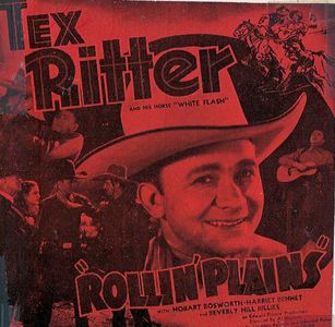 Harriet Bennet, Hobart Bosworth, Charles King, and Tex Ritter in Rollin' Plains (1938)