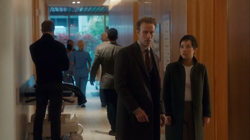 Still of Mark Rendall and Cihang Ma in Departure and Stowaway