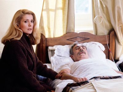 Catherine Deneuve and Pierre Forget in Choice of Arms (1981)