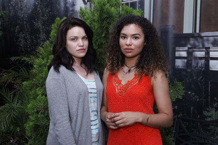 Jessica Sula and Lindsay Pearce in Recovery Road (2016)