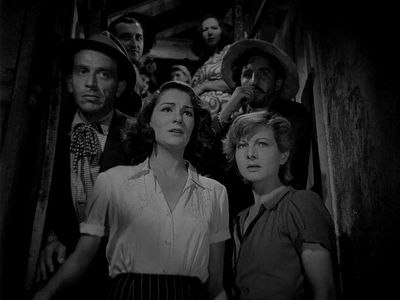 Doris Dowling, Nico Pepe, and Checco Rissone in Bitter Rice (1949)