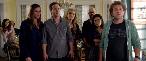 Julia Stiles, Erinn Hayes, David Cross, Rachel Boston, America Ferrera, Todd Berger, Jesse Draper, Jeff Grace, and Blais
