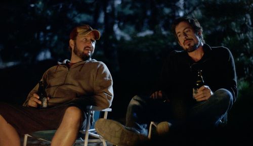 Stéphane Breton and Rémi-Pierre Paquin in Chaloupe (2014)