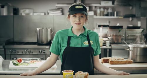RUNZA commercial campaign Lindsley Register as KELLY