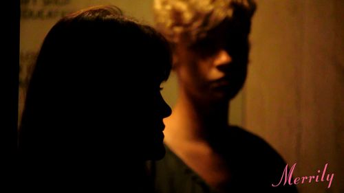 Production Still from Merrily, Alisha Seaton and Samantha June