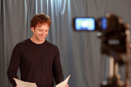 auditioning.