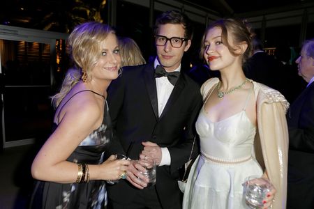 Amy Poehler, Andy Samberg, and Joanna Newsom